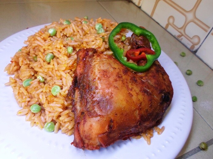 Jollof rice in Nigeria