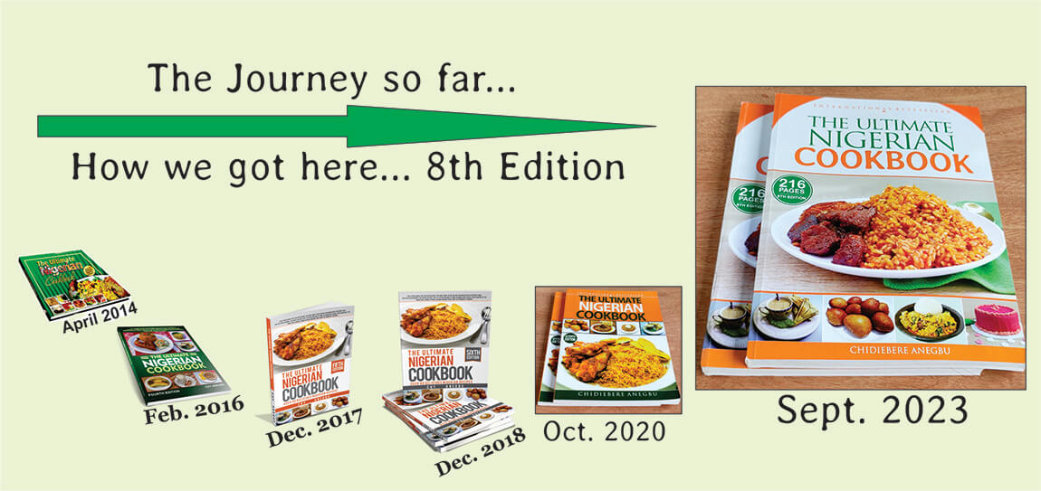 Nigerian cookbook changes