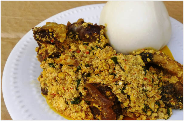 egusi and fufu